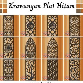 NEW PAGAR BESI CUTIING LASER / KRAWANGAN PLAT HITAM / CUTTING PLAT LASER / PLAT LASER CUTTING / ORNA