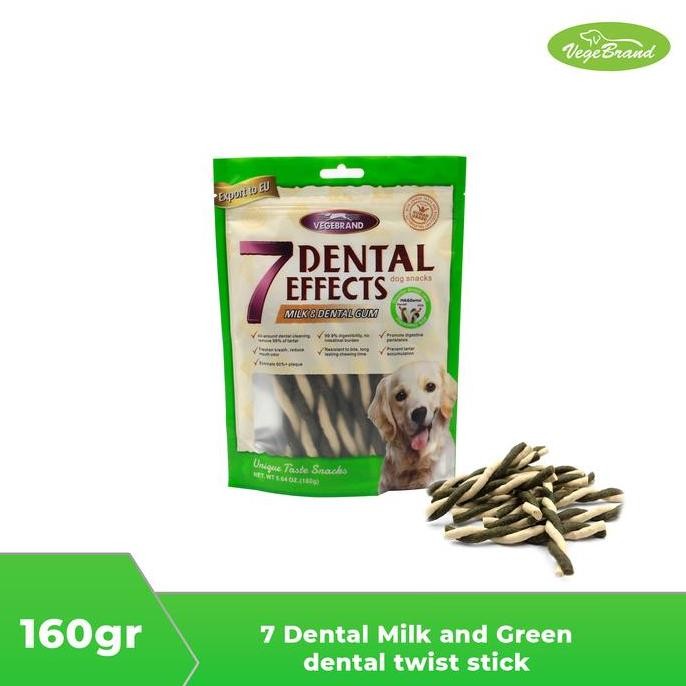 Terlaris 7 DENTAL Milk& Green Dental Twist stick SALE
