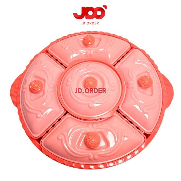 TERMURAH Basi Prasmanan Plastik Bulat Besar LAROSA Golden Ring Siap kirim