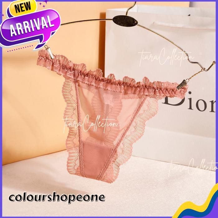 CELANA DALAM WANITA LACE CD TRANSPARAN SEXY G STRING C225 BAHAN BERKUALITAS !!