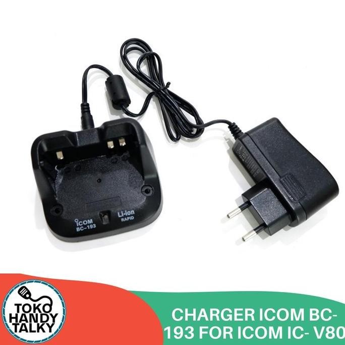 CHARGER HANDY TALKY ICOM BC-193 FOR ICOM IC-V80 NEW