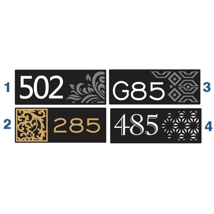 Promo PAPAN NAMA ACRYLIC NOMER RUMAH v2 COD