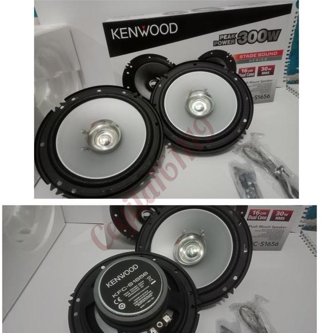 ready Speaker KENWOOD 6 inch Original mobil all new Avanza 2006-2020 ful bas