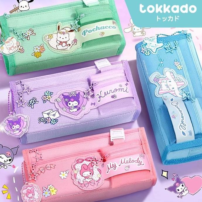 

TERLARIS - TOKKADO Sanrio Hime Pencil Case Original Kotak Pensil Anak Lucu Besar