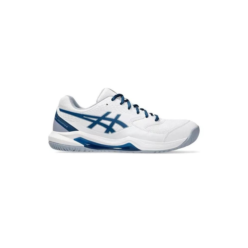 Sepatu Tenis Pria Asics Gel-Dedicate 8 Wide 1041A410.103 Terbaru Best Quality Asli 100% Original