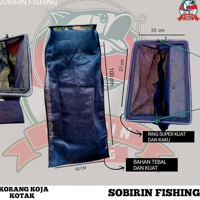 Korang Koja Tempat Ikan Super Tebal 100Cm Dari Bahan Kuat - Korang