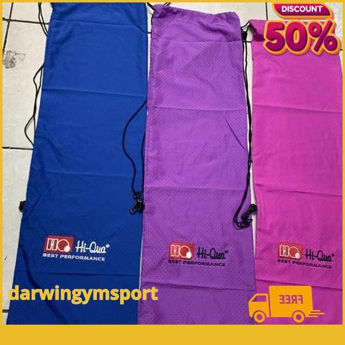 TAS KAIN RAKET BADMINTON /TAS SERUT BADMINTON HIQUA ORIGINAL TERJAMIN BEST