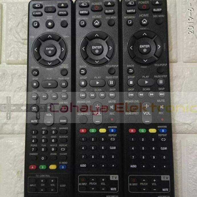 Remot Original DVD Home Teater LG