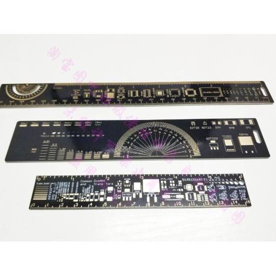 

PROMO PCB Ruler engineer ruler double layer PCB 250mm multifungsi