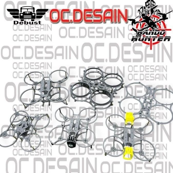 Drone Frame 2,5 inch whoop custom OC.Desain