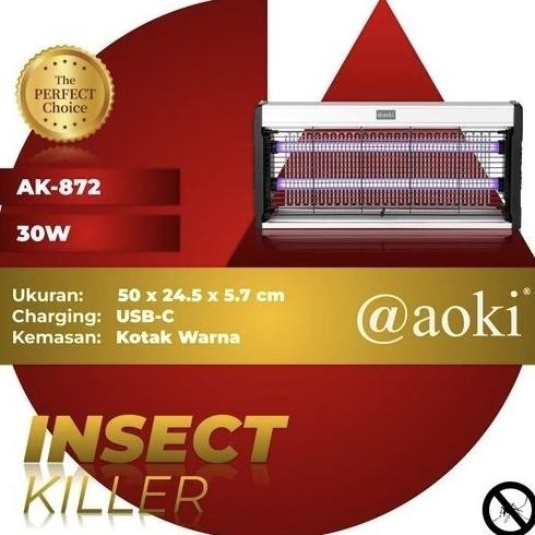 Insect Killer/Perangkap Nyamuk Aoki AK-872 30 Watt