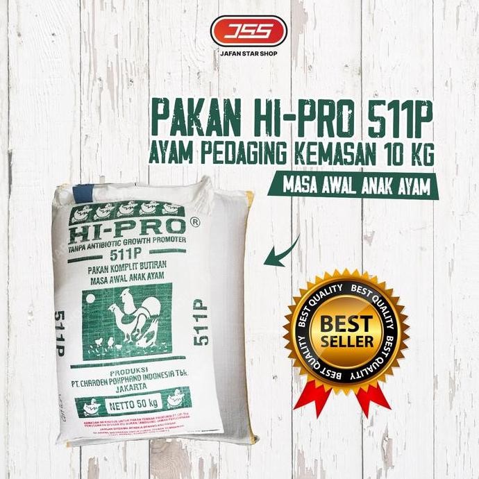 511 P Pakan Ayam Pedaging Pur Ayam Bebek Ayam Kampung Kemasan 10 Kg