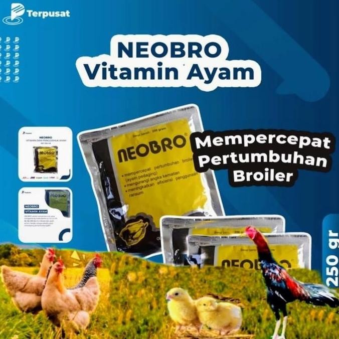 NEOBRO mempercepat pertumbuhan broiler @250 Gram