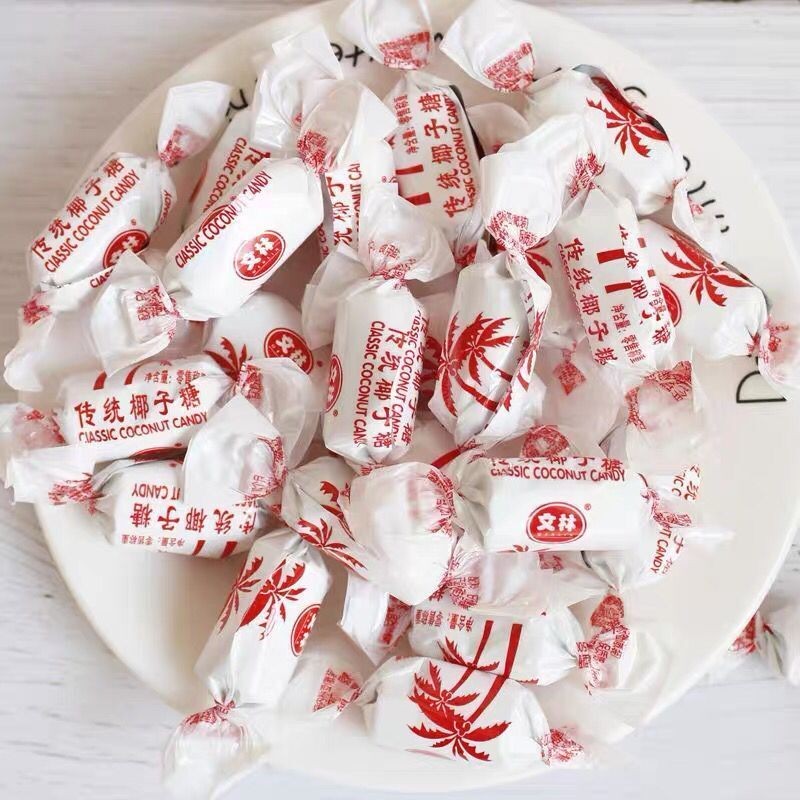 

Traditional coconut candy Hainan Specialty Candy Bulk Fruit Hard Candy New Year Goods Wedding Candy Snacks