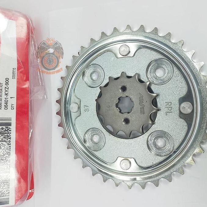 Terlaris Gear Set Plus Rantai Honda Kyz Kualitas Asli Original Honda Supra 125 Helm In Karbu Supra X