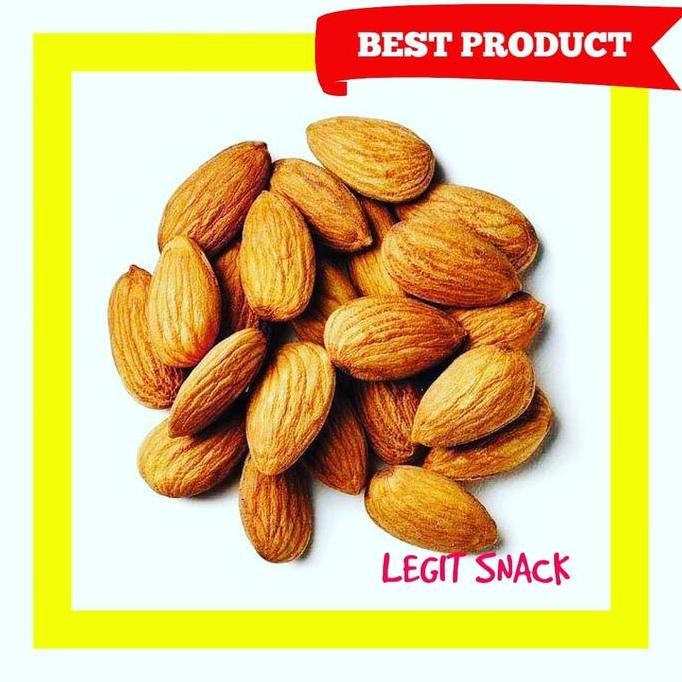

Sale Almond Roasted Tanpa Kulit / Kacang Almon Kupas 500Gr