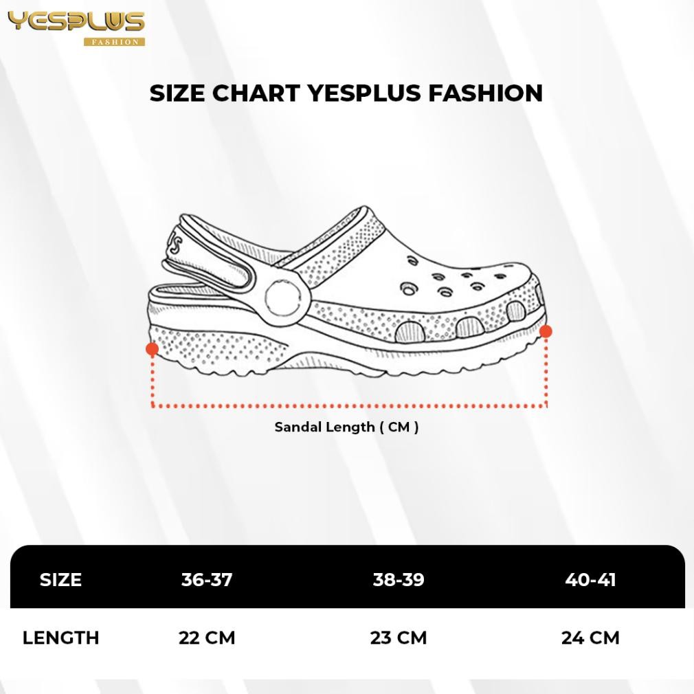 YESPLUS SANDAL ORIGINAL 2310 SANDAL SLOP JELLY FLOWER KOREA WANITA IMPORT TALI  SIZE 36-41