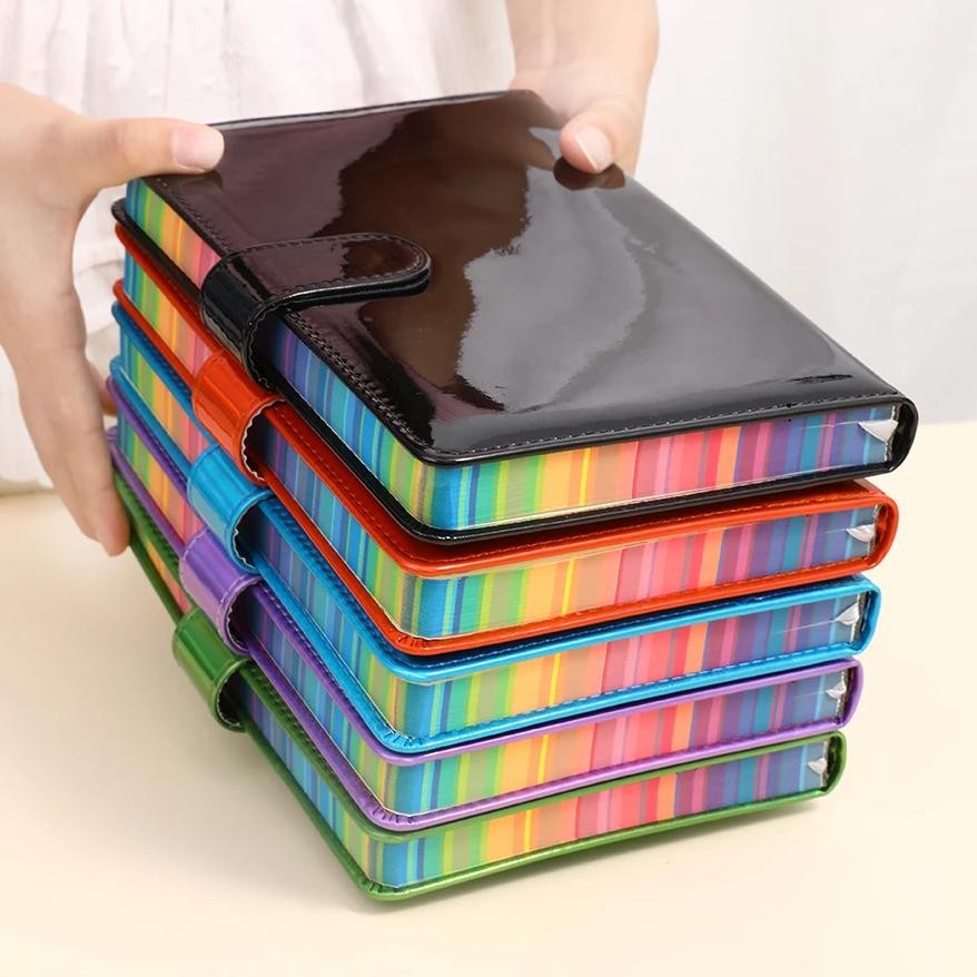 

Laser Gradient Notebook 360 Page Multi Color Office Stationery Hot Selling School Student Hardcover High Quality Notebook