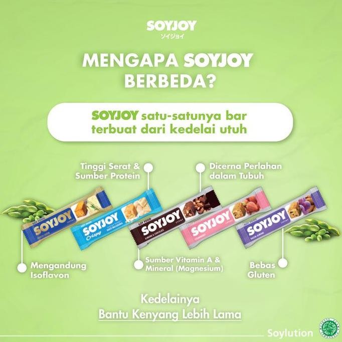 

Promo Soyjoy Almond & Chocolate 1 Box Isi 12