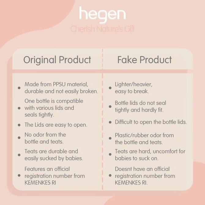 Hegen Teat Extra Dot Bayi / Dot Botol Bayi Hegen KTS