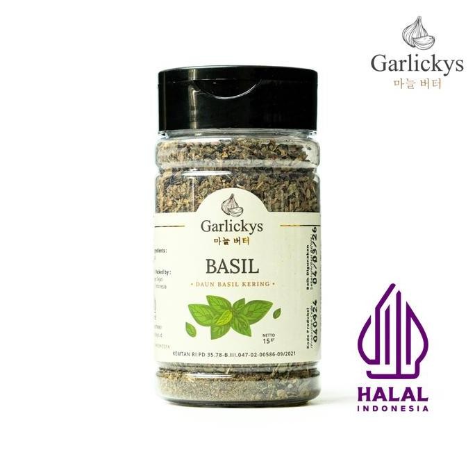 

Ready stock] Daun Basil Bubuk / Daun Basil Kering / Dried Basil Leaves Premium