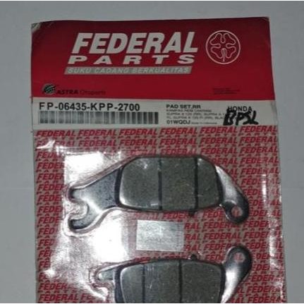 Kampas Rem & Dispad Belakang Supra X 125 & Supra X 125 Fi & Blade Fi Original