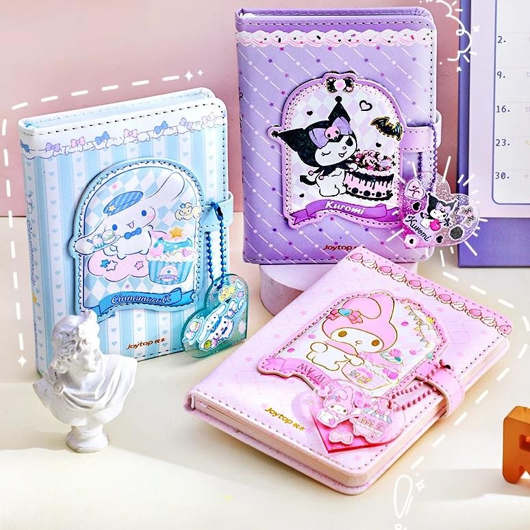 

Miniso Cute Notebook High Quality Kawaii Stationery Miniso Notebook With Pen Set My Melody School Students Girl Notepad Gift