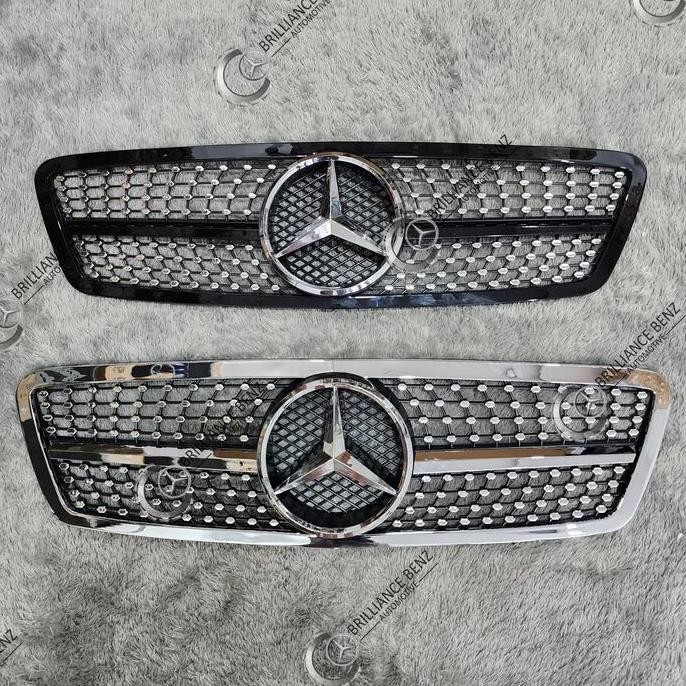 Grill Diamond Mercedes W203 C200 C230 C240 2000-2007 Grille Amg W203 Top Produckk