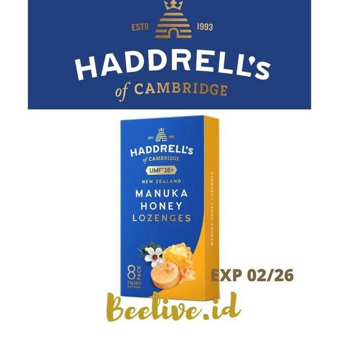 

Sale Permen Madu Haddrells Manuka Honey Lozenges Umf 16+ Mgo 573+ 8 Pack