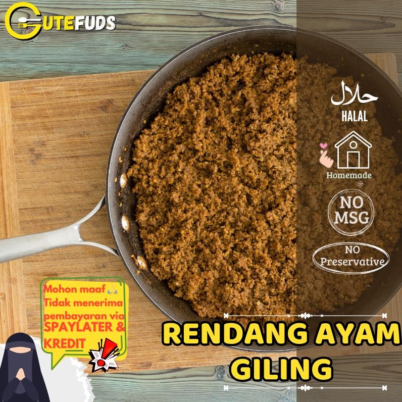 

RENDANG AYAM GILING MPASI NO MSG HOMEMADE