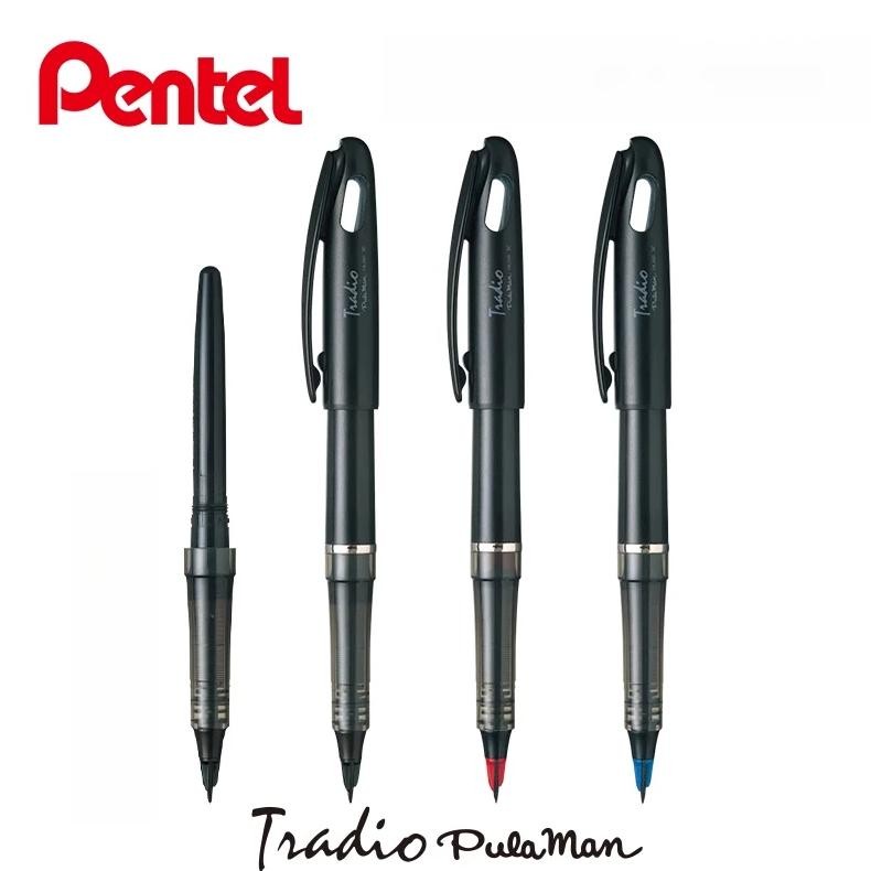 

1Pc Pentel Trj50 Tradio Stylo Fountain Pen Flexible Nib Creates A Variety Of Line Width From Thick To Thin For Sketch Drawing