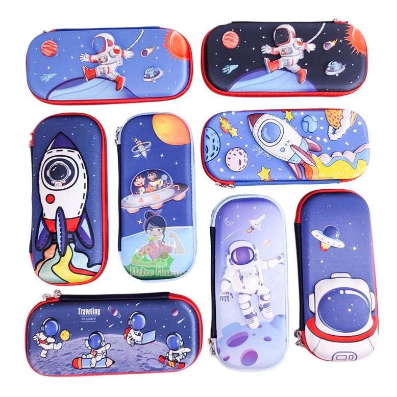 

Koe-1116 Kotak Pensil 3D Timbul Eva Anak Sekolah Premium Kuat Awet Dan Murah Tempat Pencil 20Cm Dino Astronot