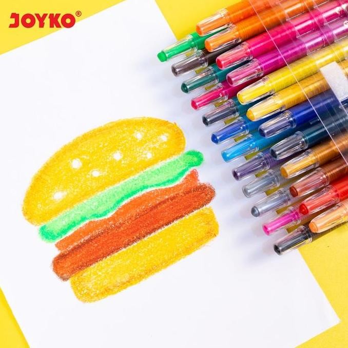 

Termurah Krayon Putar Joyko 24 Twist Crayons TI-CP-24T