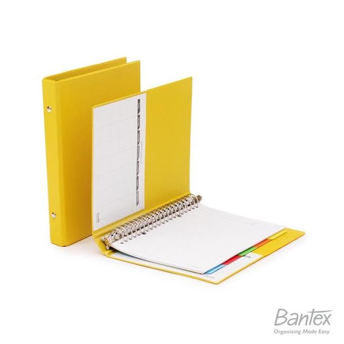 

Termurah Bantex Multiring Binder 20 Ring 25mm A5 Lemon #1324 26