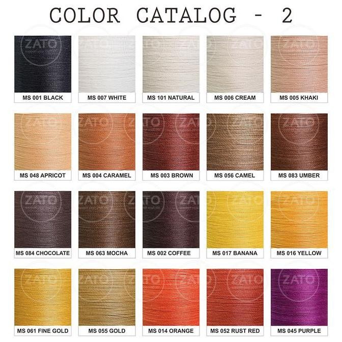 

baru m50 link ke 2 - meisi super fine linen threads i leather wax thread