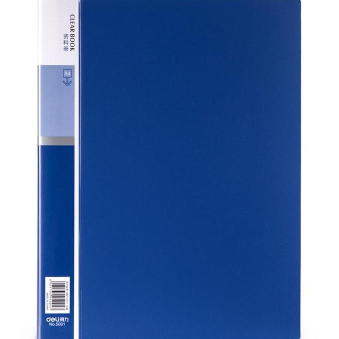 

Termurah Deli Display Book / Map Clear Holder Document Keeper A4 10 Pocket 5001