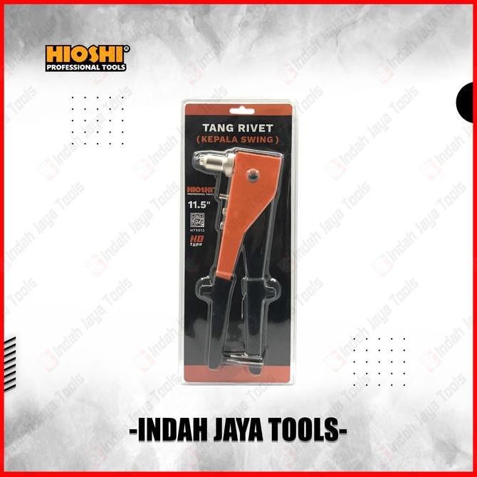 TERMURAH HIOSHI HTR012 TANG RIVET KEPALA SWING 11.5" - MATA HSS HEAVY DUTY HAND RIFET RIPET RIVETER
