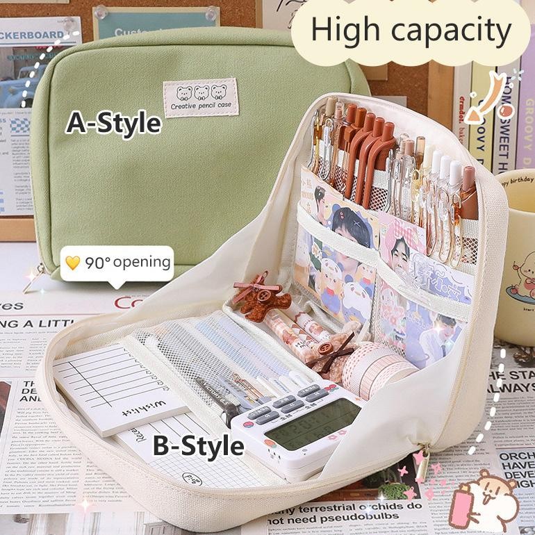 

Stella 12 Layer Tas Tempat Pensil Case Pouch Anak Sekolah Transparan Kapasitas Besar Stationery Kantor A020