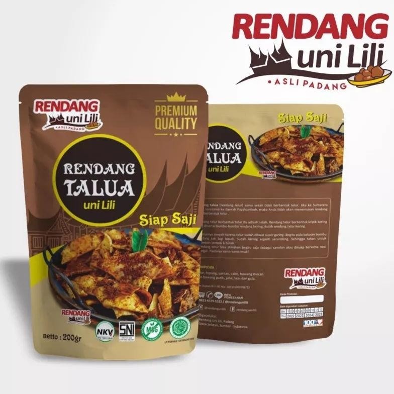 

Rendang telur - RENDANG UNI LILI 200 gr
