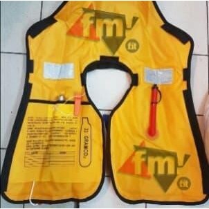 Life Jacket Pelampung Gas Co2 Otomatis Alat Safety Inflatable Co2 Gas Original Dan Terpercaya