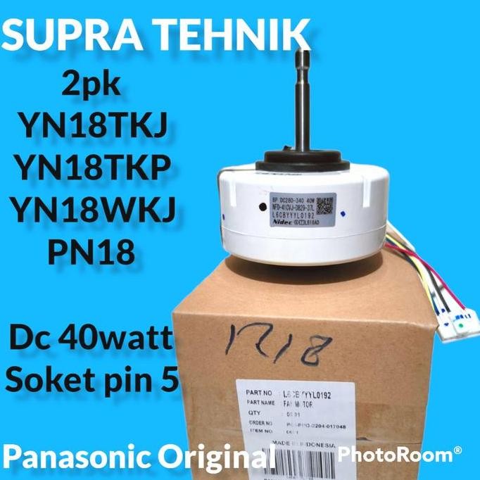 :<:<:<:<] FAN MOTOR INDOOR AC PANASONIC 2PK ORIGINAL