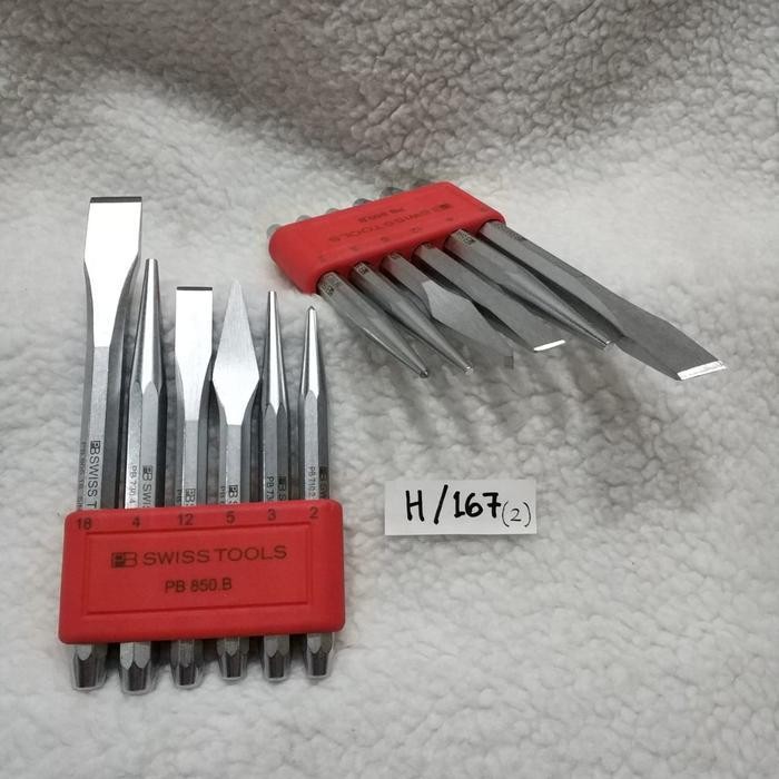 

Pb Swiss Tools Punch Chisel Set Pb 850B Mata Pahat Set Swiss Made Original Dan Terpercaya