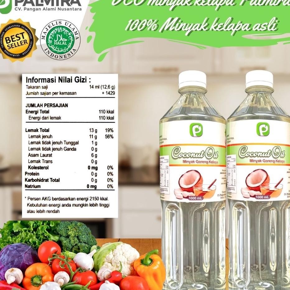 

Vco Coconut Oil Nya Lenti Elapa 1 Liter