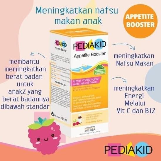 Terlaris pediakid appetite booster vitamin penambah nafsu makan anak Pediakid SALE