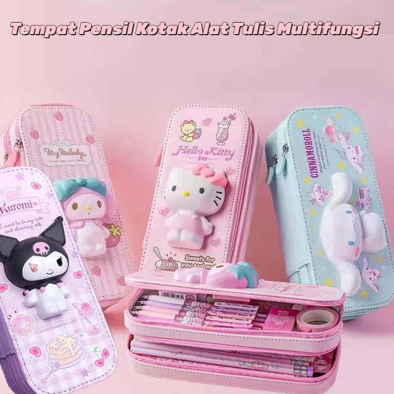 

Cod Tempat Pensil Dua Susun Squishy Double Decker Pen Holder Multifungsi Berkapasitas Besar Cod