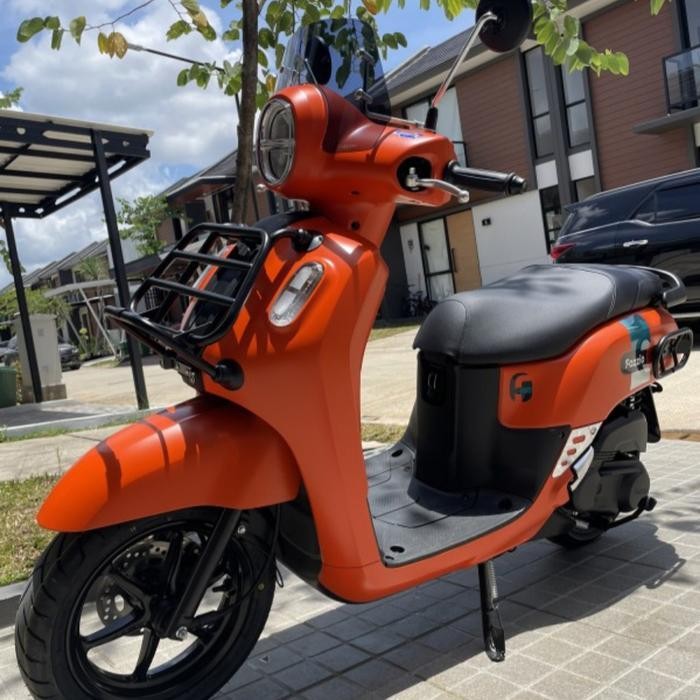 Front Rack Yamaha Fazzio.Aksesoris Frontrack Yamaha Fazzio Hybrid Original Dan Terpercaya