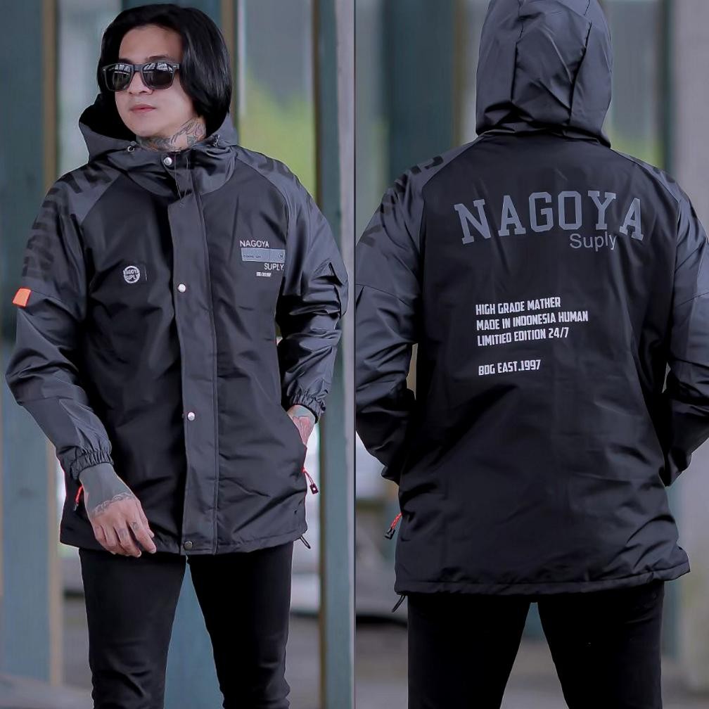 Jaket Casual Pria - Jaket Casual Original Nagoya - Jaket Waterproof