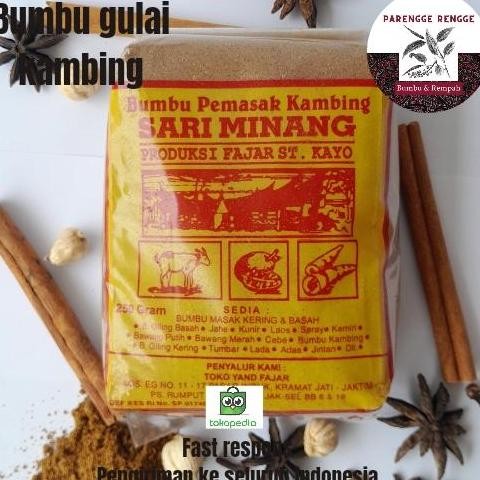 

Bumbu Gulai Kambing / Bumbu Gulai Minang 1Kg TA