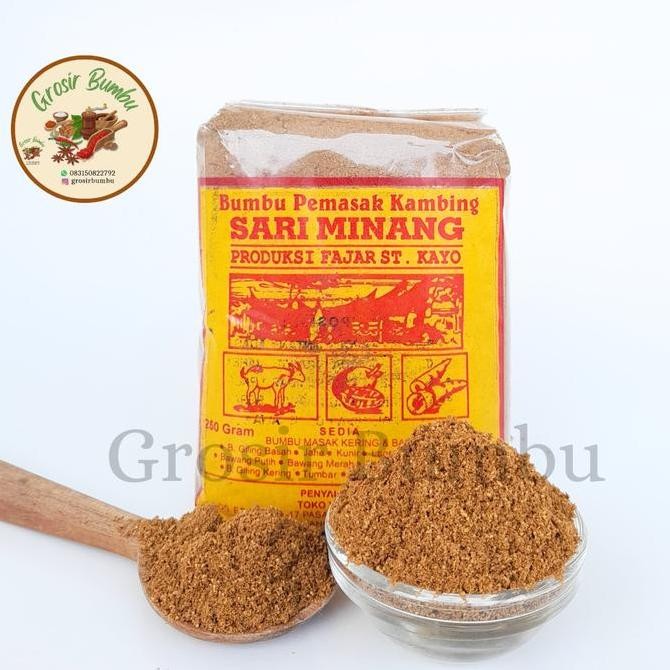 

Bumbu Gulai Kambing / Bumbu Gulai Minang 1KG TA