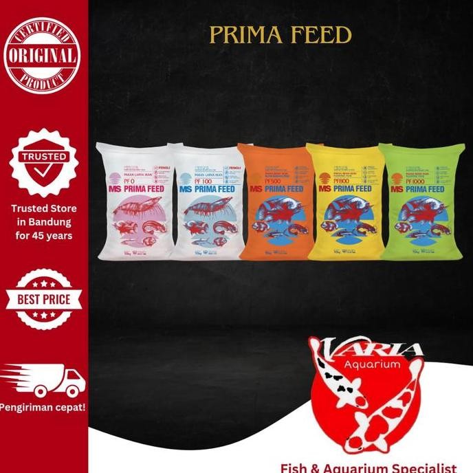 Pakan Ikan Prima Food PF 0 PF 100 PF500 PF 800 PF 1000 Pelet Pakan Ikan PF0 PF100 PF500 PF800 PF1000